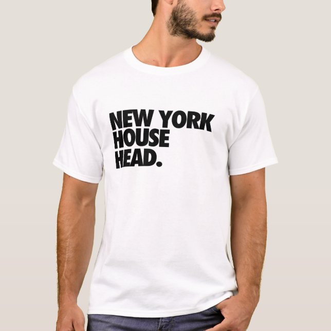 Camiseta Cabezas de la casa de Nueva York (Anverso)