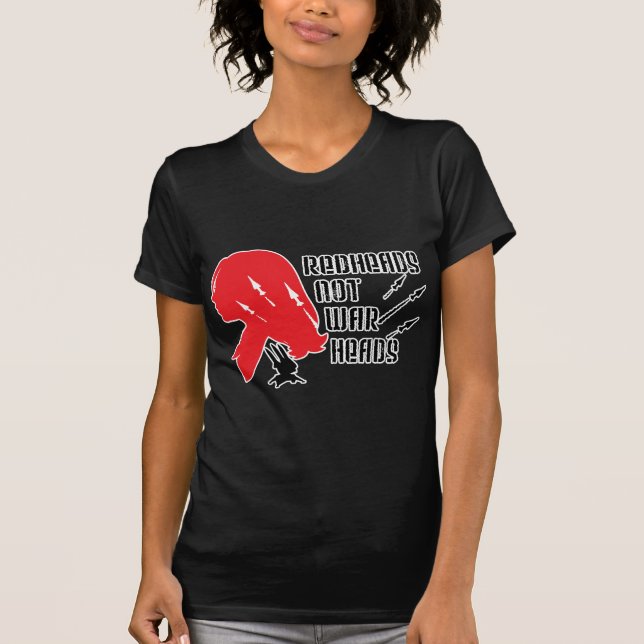 Camiseta Cabezas de los Redheads no (Anverso)