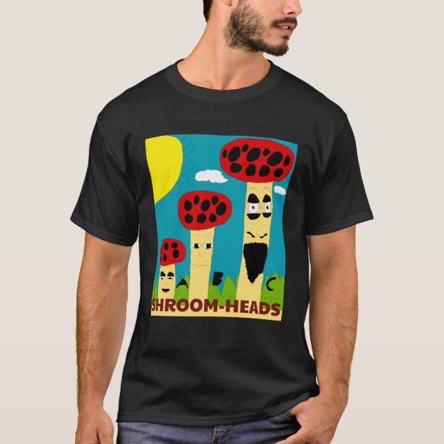 CAMISETA CABEZAS DE MUSHROOM (Anverso)