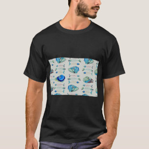 Camiseta Cabezas de Pescado Grises