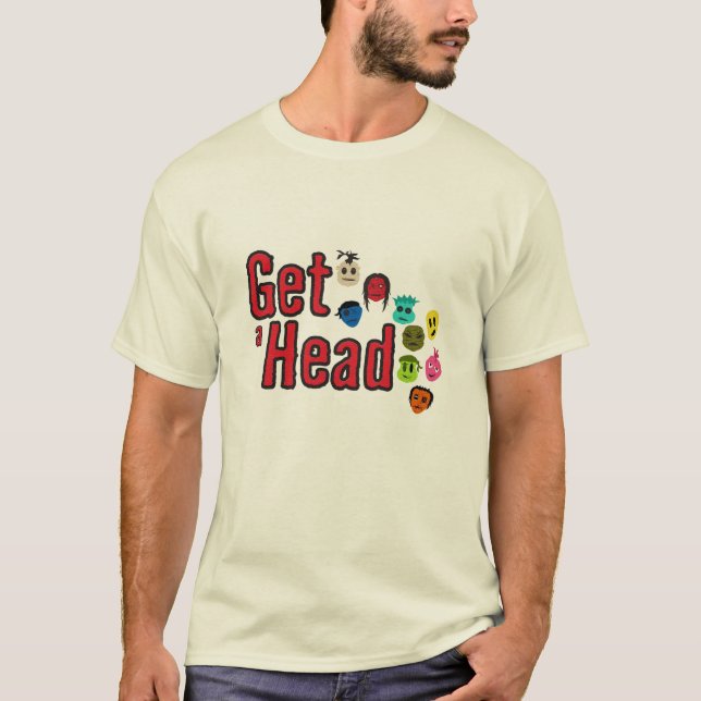 Camiseta Cabezas de vudú (Anverso)