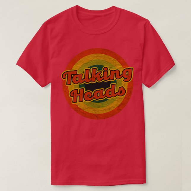 Camiseta cabezas parlantes (Diseño del anverso)