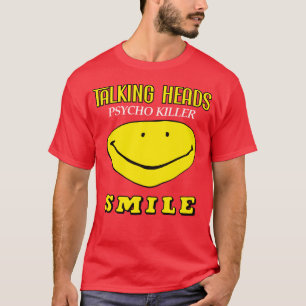 Camiseta Cabezas parlantes asesino psicópata carita sonrien