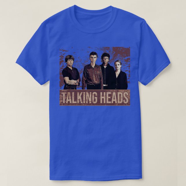 Camiseta Cabezas parlantes Fan art Brown Vintage (Diseño del anverso)