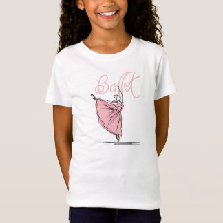Camiseta cabida de la muñeca de los chicas del
