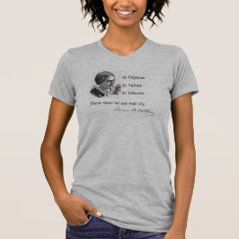 Camiseta cabida del grito de guerra de Susan B.