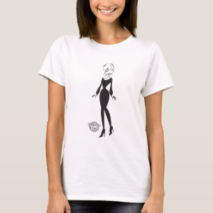 Camiseta cabida del LS de las señoras de Girl™