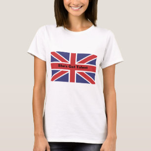 Camiseta cabida del talento de la bandera de Union