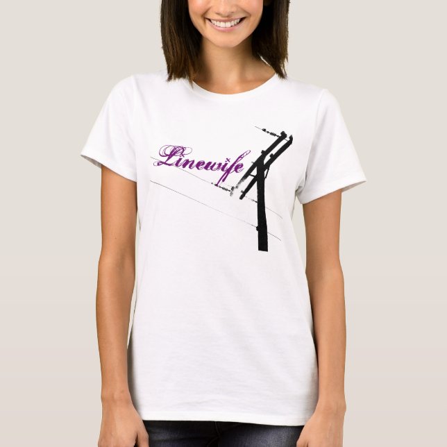 Camiseta cabida muñeca de Linewife (Anverso)