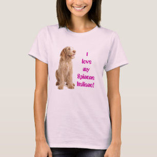 camiseta cabida señoras - amor de I mi Spinone