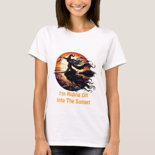 Camiseta Cabina de brujas en el ilustracion de arte al atar