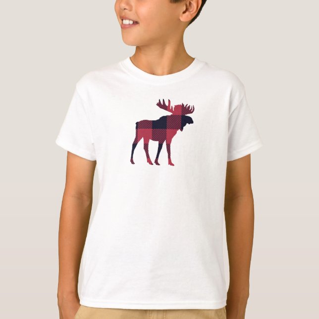 Camiseta Cabina de control de búfalo Moose Wilderness (Anverso)