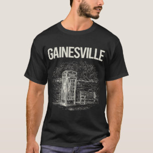 Camiseta Cabina de teléfono antigua Gainesville