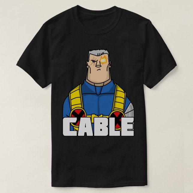 Camiseta Cable (Diseño del anverso)