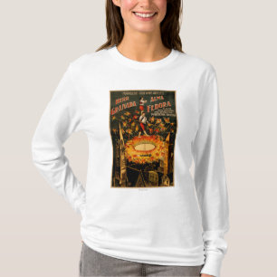 Camiseta Cable de alta tensión pirotécnica rotatorio de la