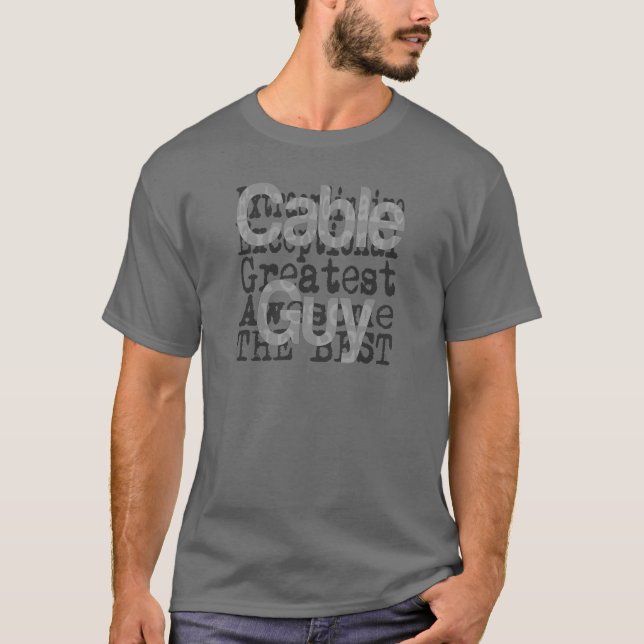 Camiseta Cable Guy Extraordinaire (Anverso)