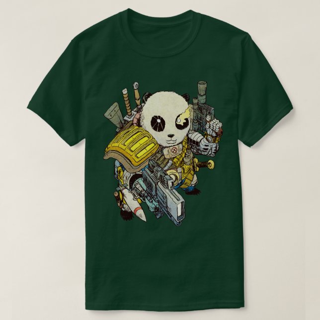 Camiseta Cable Panda (Diseño del anverso)