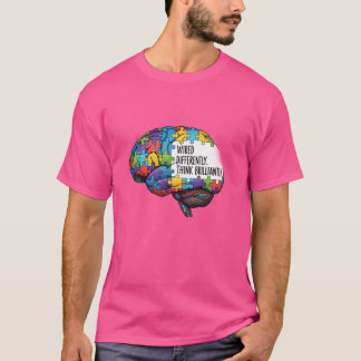 Camiseta Cableados Diferente, Piensa Brillantemente