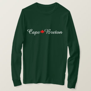 Camiseta Cabo Breton Nueva Escocia Halifax Personalizar Can
