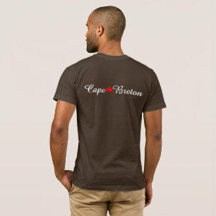 Camiseta Cabo Breton Nueva Escocia Halifax Personalizar Can