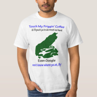 Camiseta Cabo Bretón - Toca mi café frigino, Púck ya