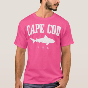 Camiseta Cabo Cod Ee.Uu. Gran Buceo En Jaula De Tiburón Bla
