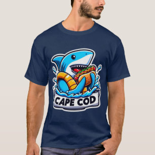 CAMISETA CABO COD-GREAT BLANCO COMIENDO PERRO CALIENTE 7