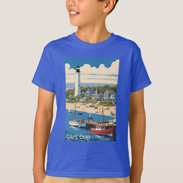 Camiseta Cabo Cod Massachusetts (Anverso)