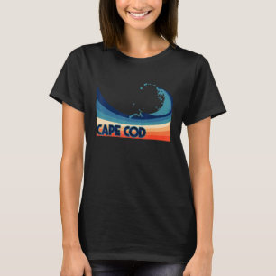 Camiseta Cabo Cod Massachusetts Retro Surf Sailing & Pesca