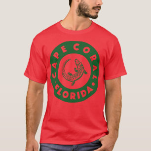 Camiseta Cabo Coral Florida Círculo Verde