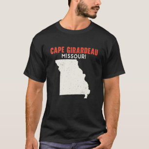 Camiseta Cabo Girardeau Misuri Estados Unidos Estados Unido