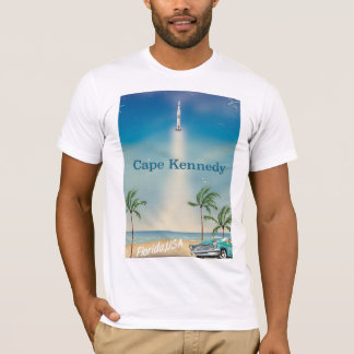 Camiseta Cabo Kennedy vintage Saturn cinco posters de cohet