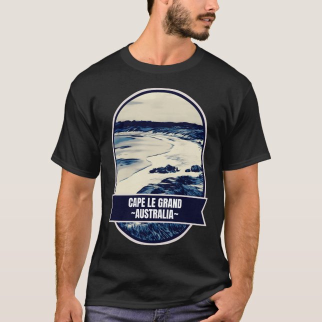 Camiseta Cabo Le Grand � El interminable horizonte de Austr (Anverso)