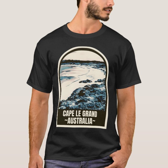 Camiseta Cabo Le Grand � El interminable horizonte de Austr (Anverso)