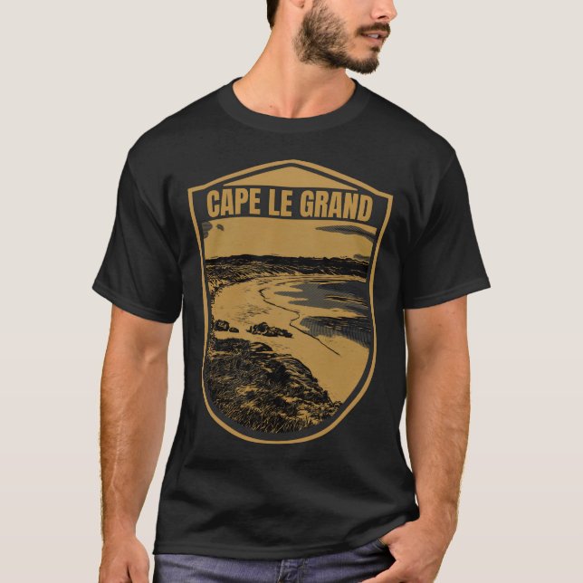 Camiseta Cabo Le Grand � El interminable horizonte de Austr (Anverso)