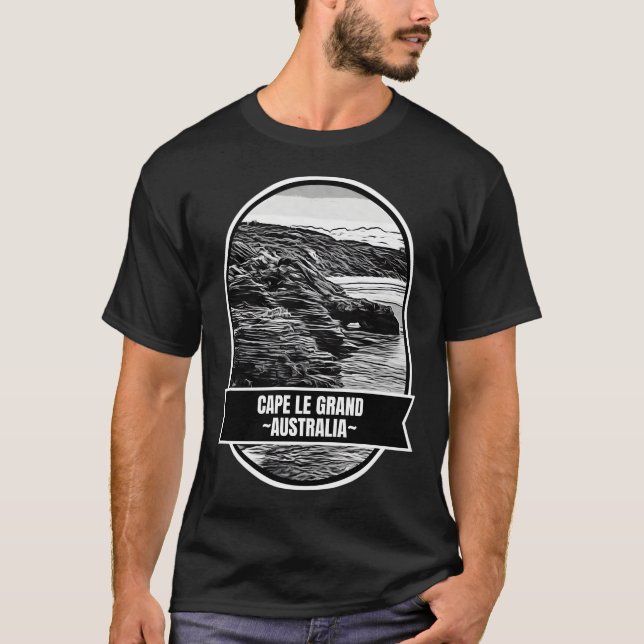 Camiseta Cabo Le Grand � El interminable horizonte de Austr (Anverso)