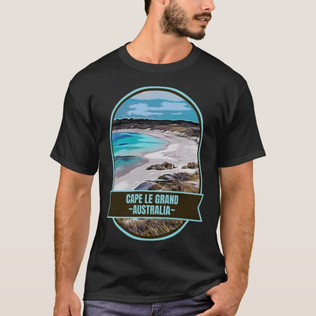 Camiseta Cabo Le Grand � El interminable horizonte de Austr (Anverso)
