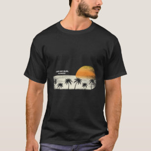 Camiseta Cabo San Blas Fl Océano Y Palmeras