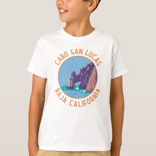 Camiseta Cabo San Lucas Arco México Círculo alterado retro