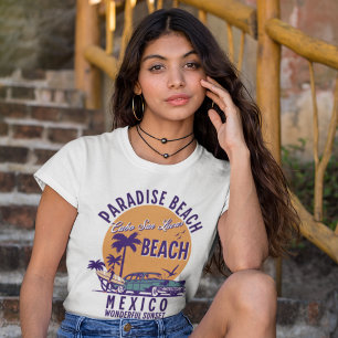 Camiseta Cabo San Lucas Beach Mexico   Tropical Beach