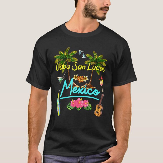 Camiseta Cabo San Lucas California Beach Summer Sun Pal (Anverso)