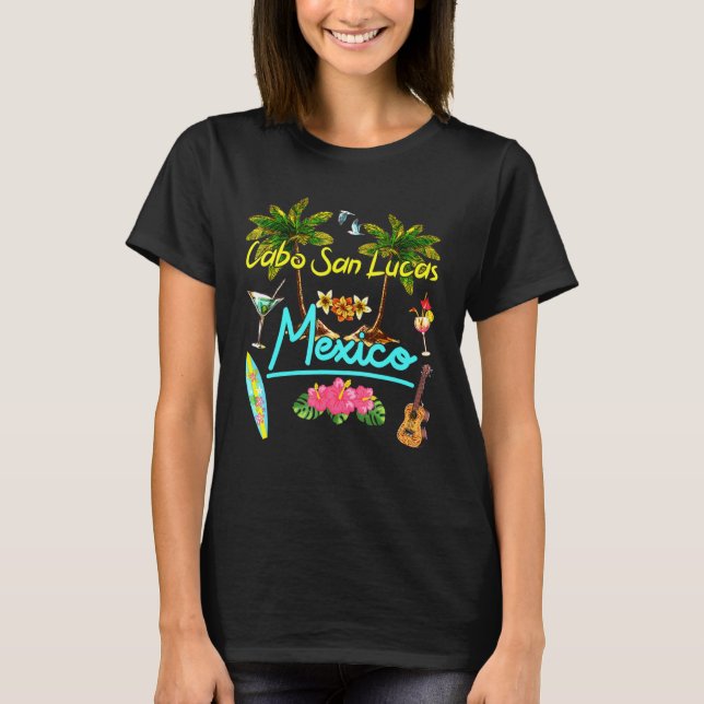 Camiseta Cabo San Lucas California Beach Summer Sun Pal (Anverso)