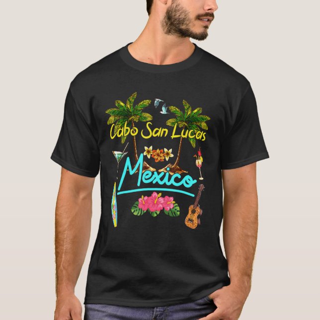 Camiseta Cabo San Lucas California Beach Summer Sun Pal (Anverso)