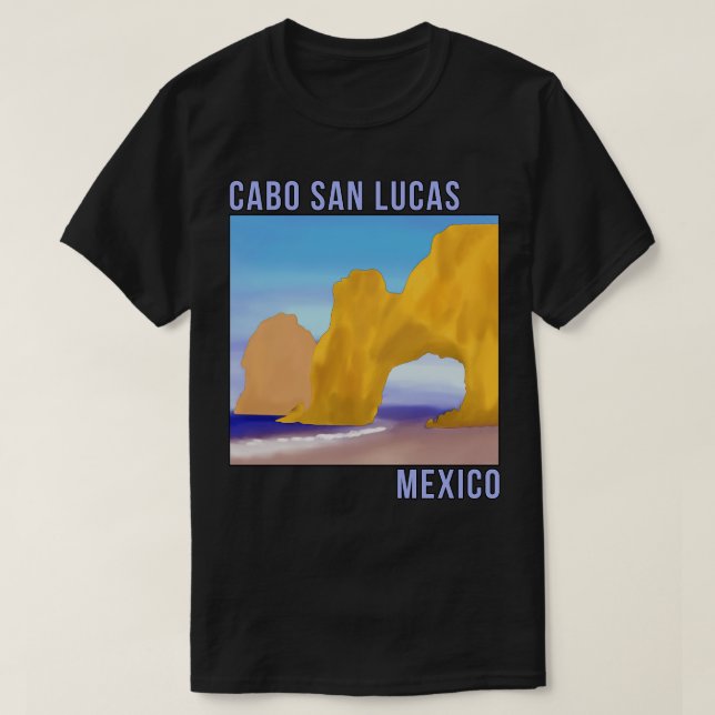 Camiseta Cabo San Lucas México (Diseño del anverso)