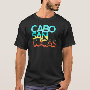 Camiseta Cabo San Lucas México Retro Mexico Resort Vacatio