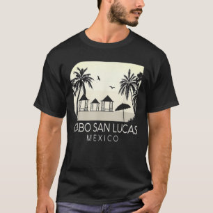 Camiseta Cabo San Lucas México Retro Mexico Resort Vacatio