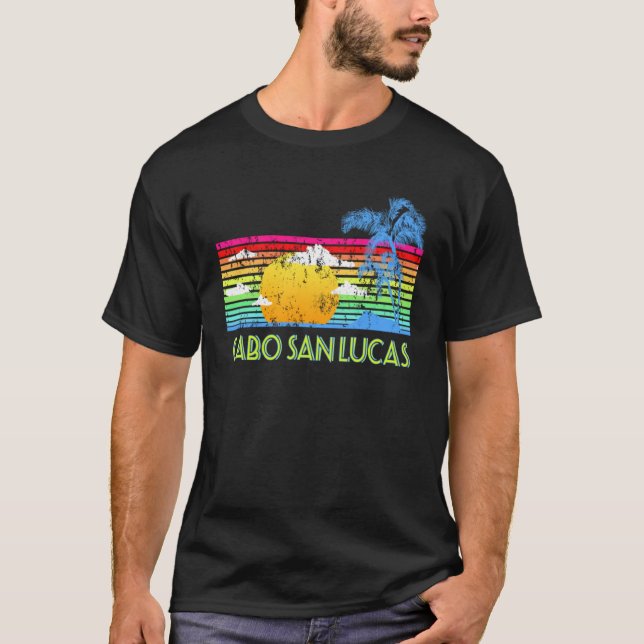 Camiseta Cabo San Lucas Retro (Anverso)