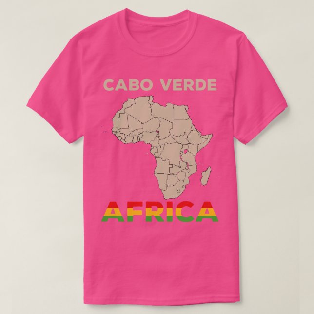 Camiseta Cabo Verde (Diseño del anverso)
