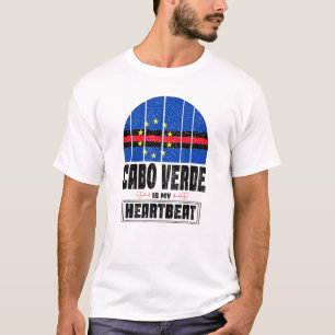 Camiseta Cabo Verde es mi amor a Cabo Verde Fl