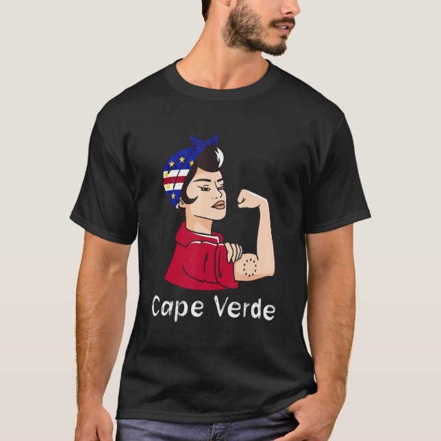 Camiseta Cabo Verde Fuerte raíz de Cabo Verde Mujer Scarf M (Anverso)
